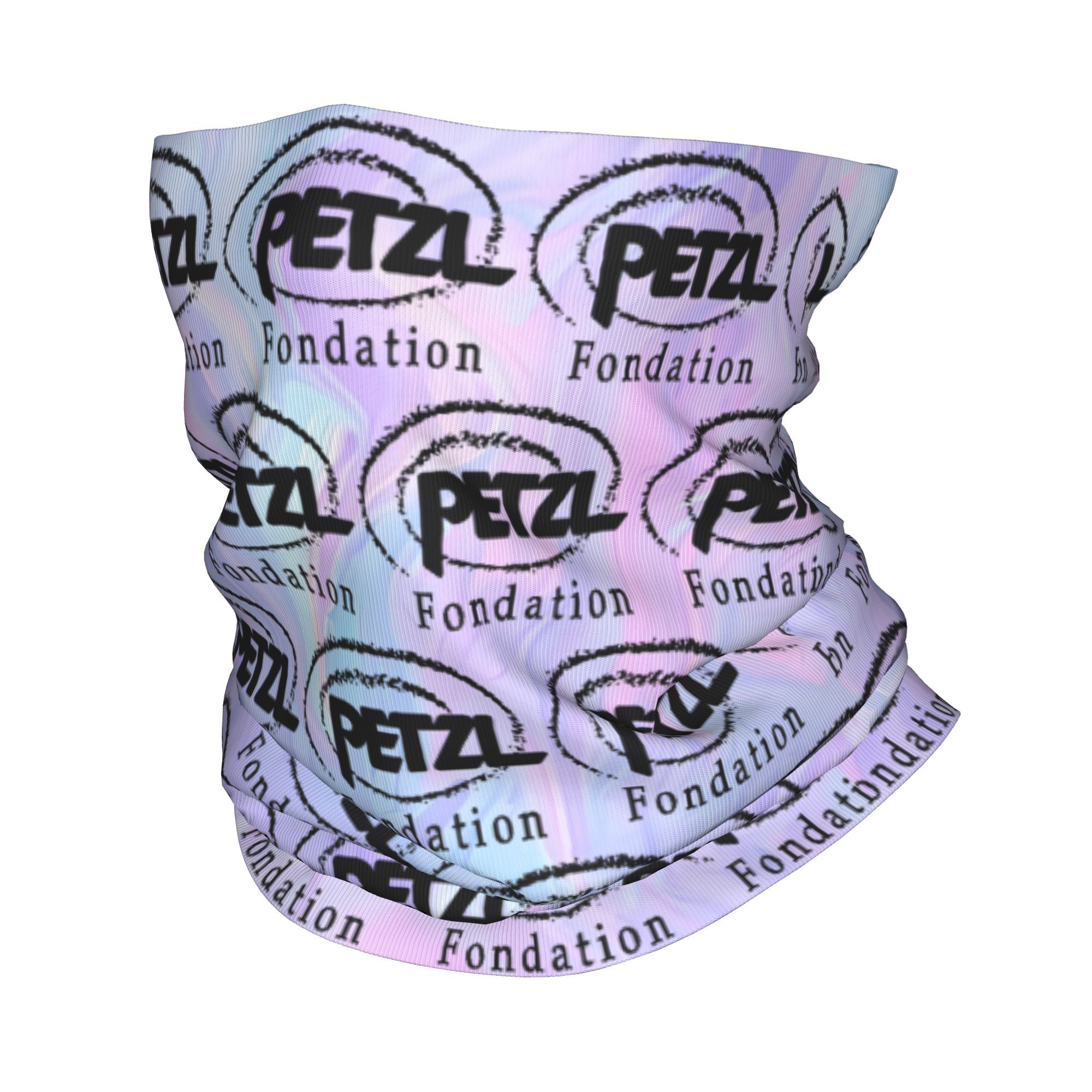 Neck Warmer Tube - Custom Colorful P-Petzls Bandana Neck Gaiter