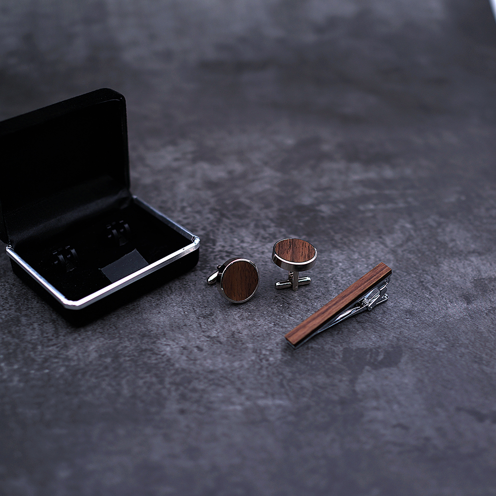High Quality Cuff links neckti - огляд і ціна Tie Bar Set Gift