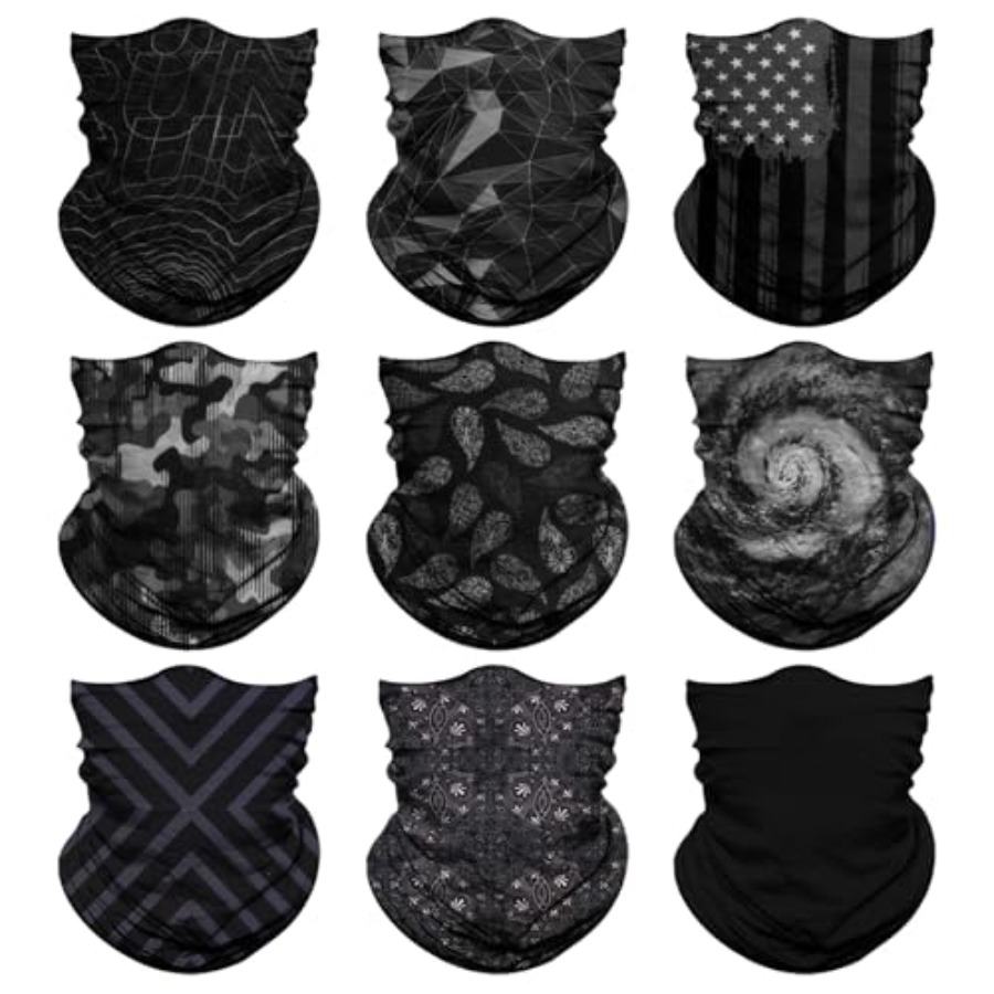 Neck Gaiter for Men Women Head - огляд і ціна Face Scarf Mask