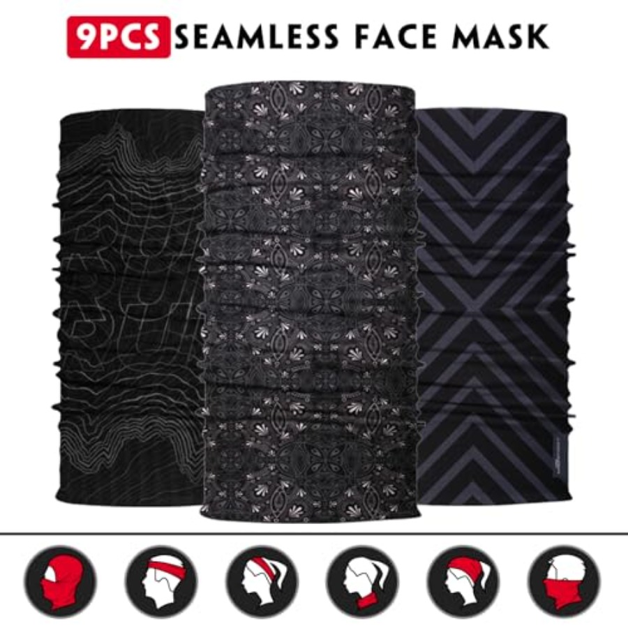 Neck Gaiter for Men Women Head - огляд і ціна Face Scarf Mask