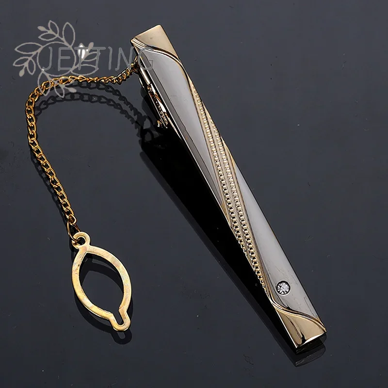 Hot Metal Simple Necktie Buckl - огляд і ціна Tie Clip Silver