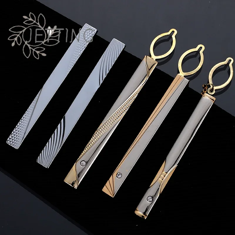 Hot Metal Simple Necktie Buckl - огляд і ціна Tie Clip Silver