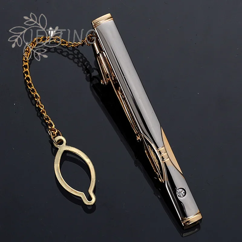Hot Metal Simple Necktie Buckl - огляд і ціна Tie Clip Silver