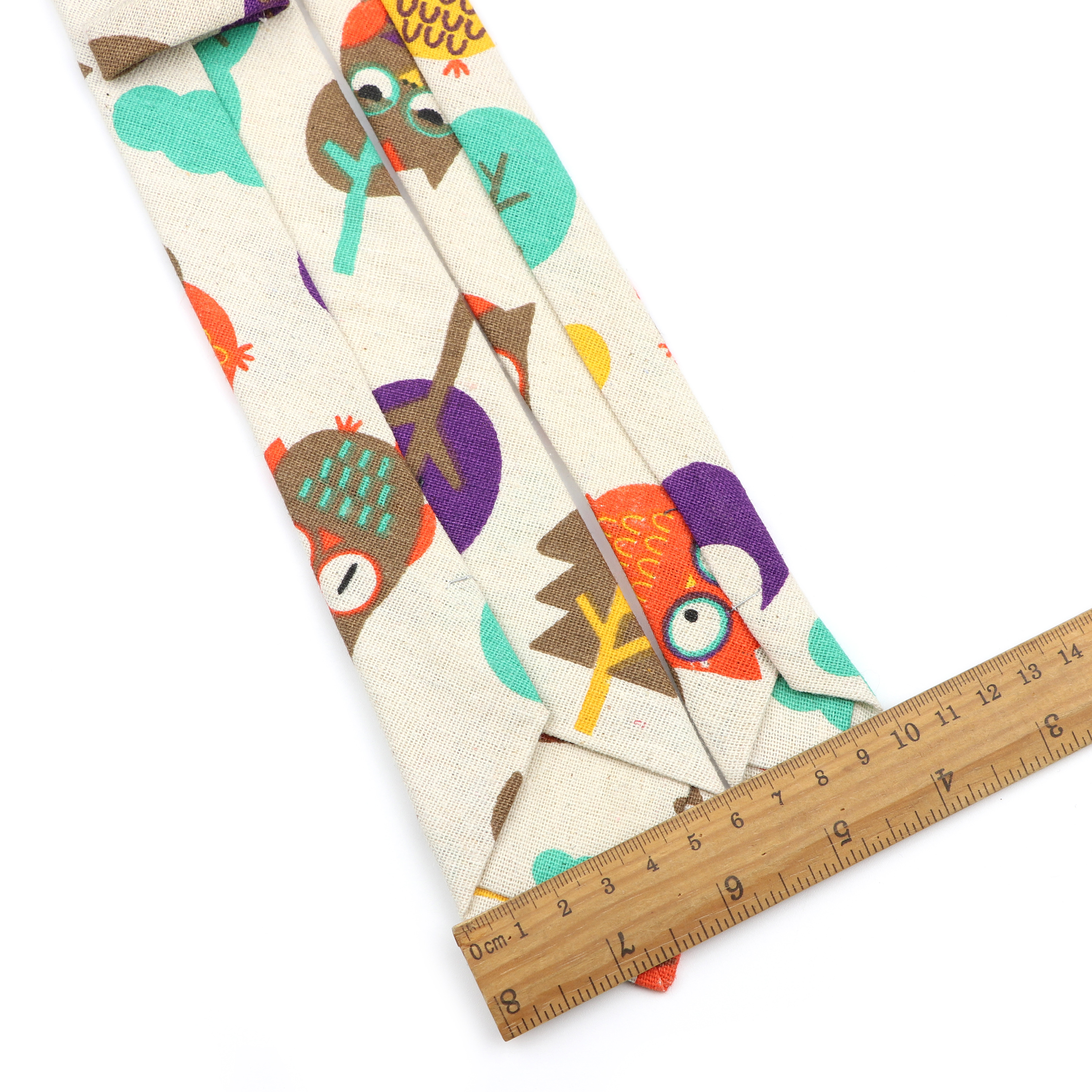 Novelty Cartoon Linen Tie For  - огляд і ціна Skinny Tie Men