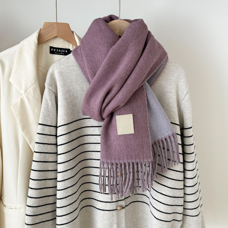 New Luxury Design Wool Scarf W - огляд і ціна Muffler Men Wool