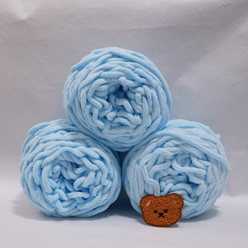3PCS 300g Chenille Knitting Ya - огляд і ціна Woven Scarf Blanket