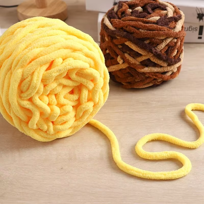 3PCS 300g Chenille Knitting Ya - огляд і ціна Woven Scarf Blanket