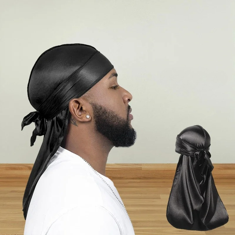 Fashion Long Tail Adult Satin  - огляд і ціна Bandana Doo Rag