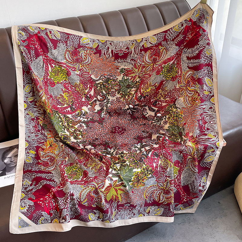 90*90cm Square Scarf Twill Cot - огляд і ціна Bandana Cotton