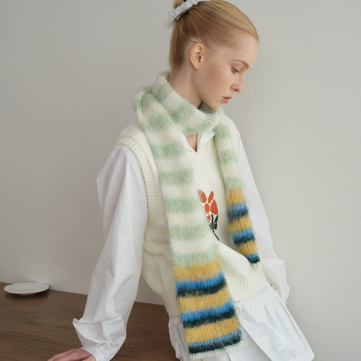 Women Winter Cashmere Scarf 20 - огляд і ціна Woven Scarf Blanket