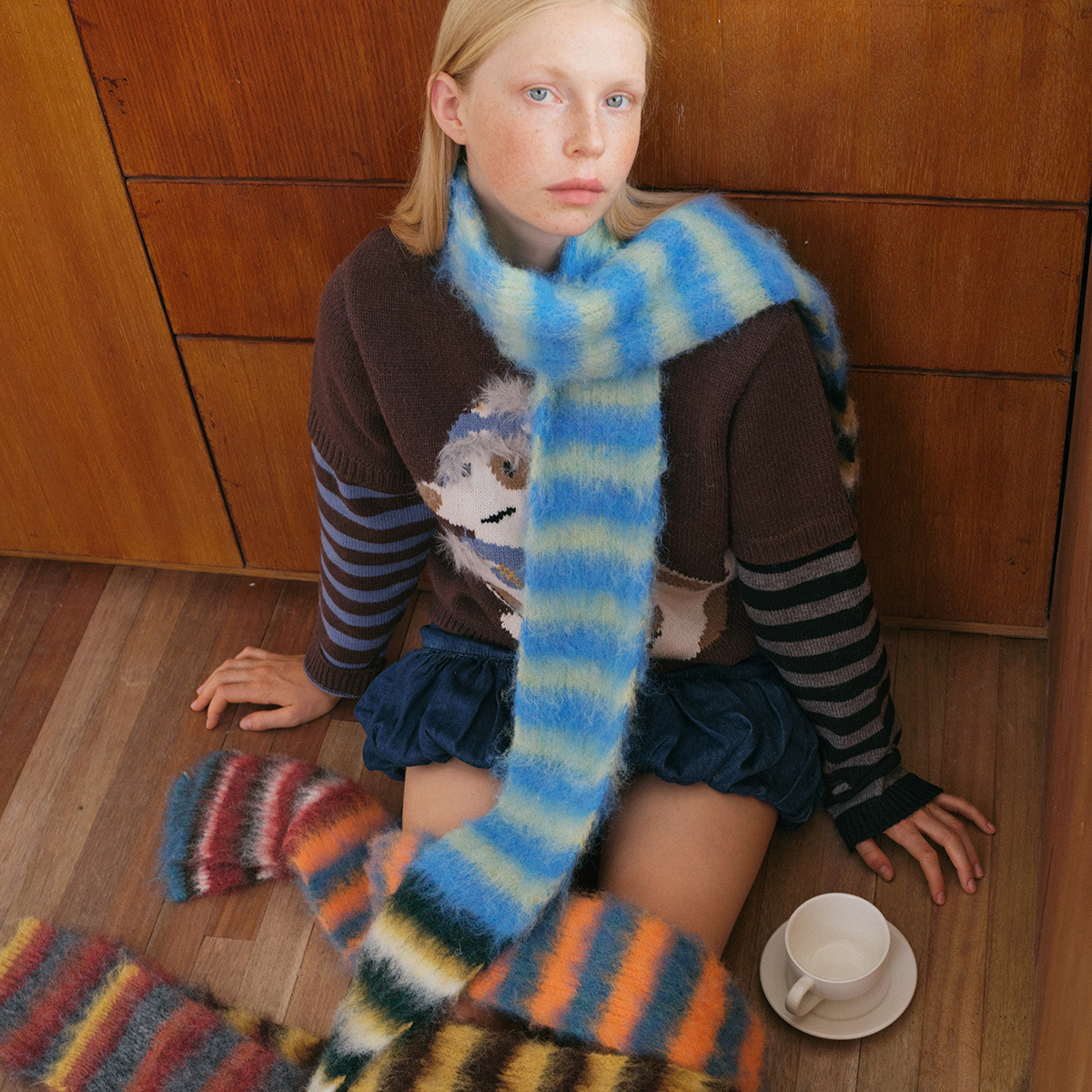 Women Winter Cashmere Scarf 20 - огляд і ціна Woven Scarf Blanket