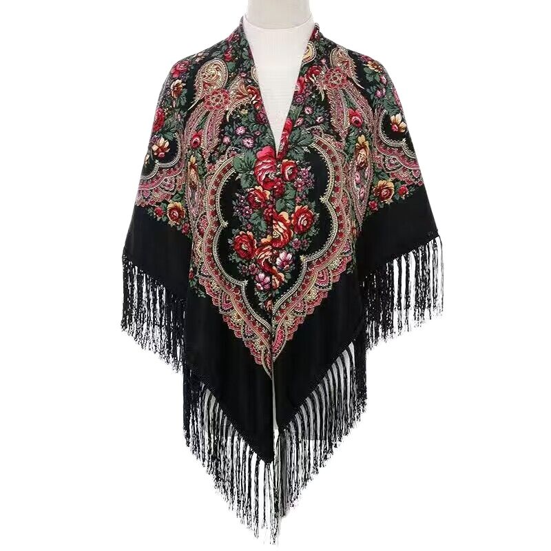 130*130cm Ethnic Printed Squar - огляд і ціна Woven Scarf Blanket