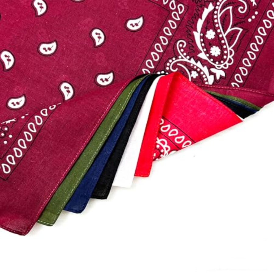 APIGANIZ 100 Cotton Bandanas,  - огляд і ціна Bandana Cotton