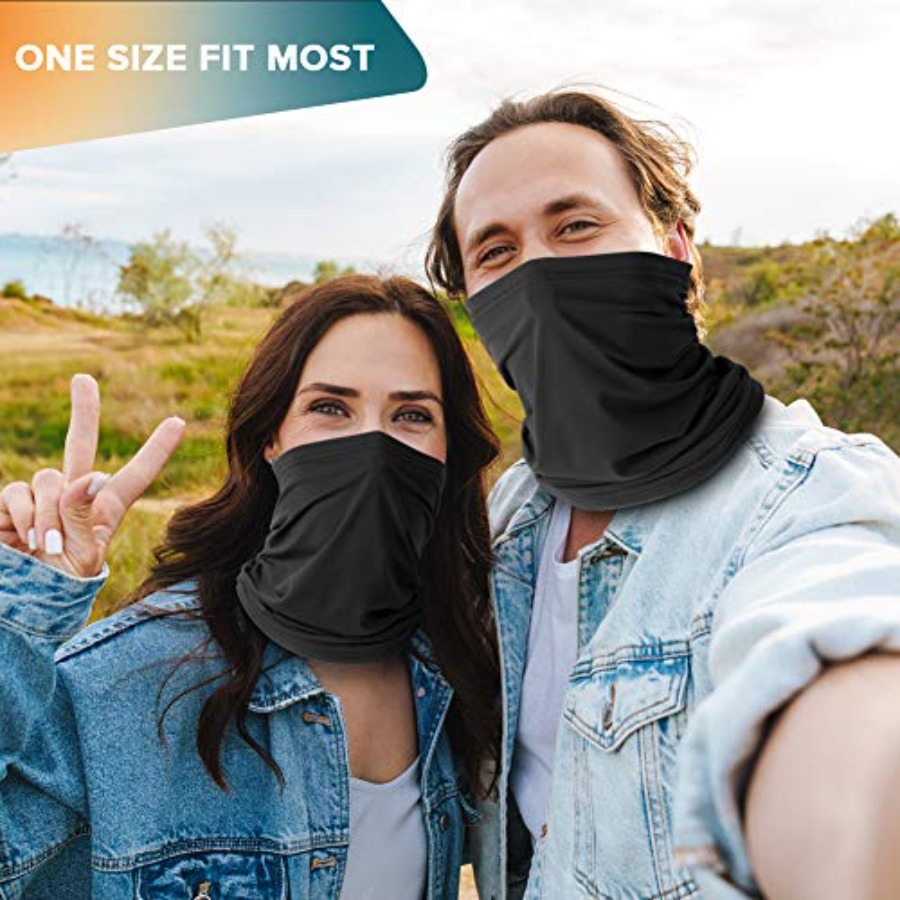 VULKIT 2 Pack Neck Gaiter Face - огляд і ціна Face Scarf Mask