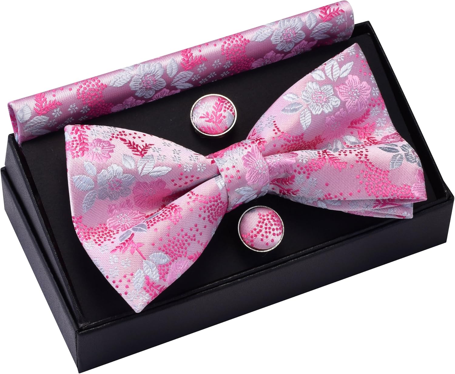 Floral Bow Tie & Handkerchief  - огляд і ціна Pocket Square Set