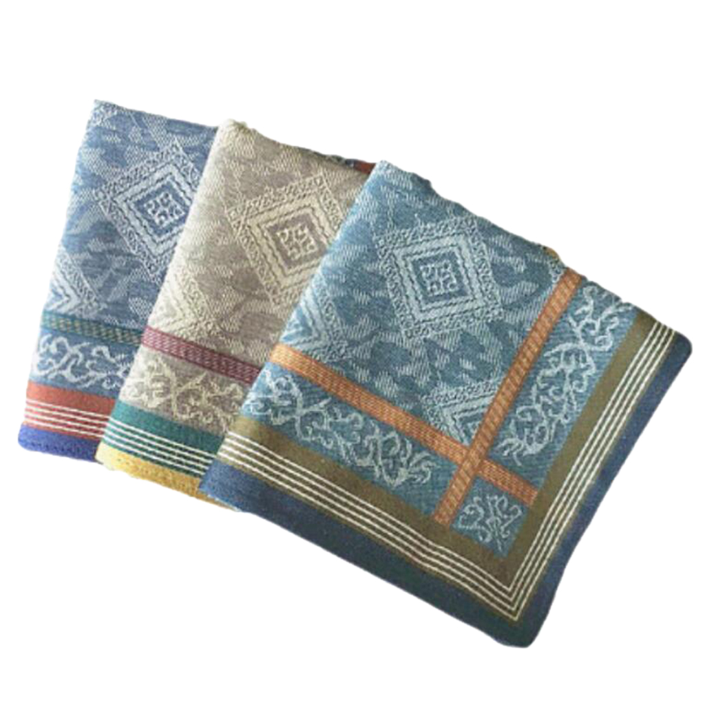 3pcs Classic Mens Plaid Handke - огляд і ціна Handkerchief Cotton Men