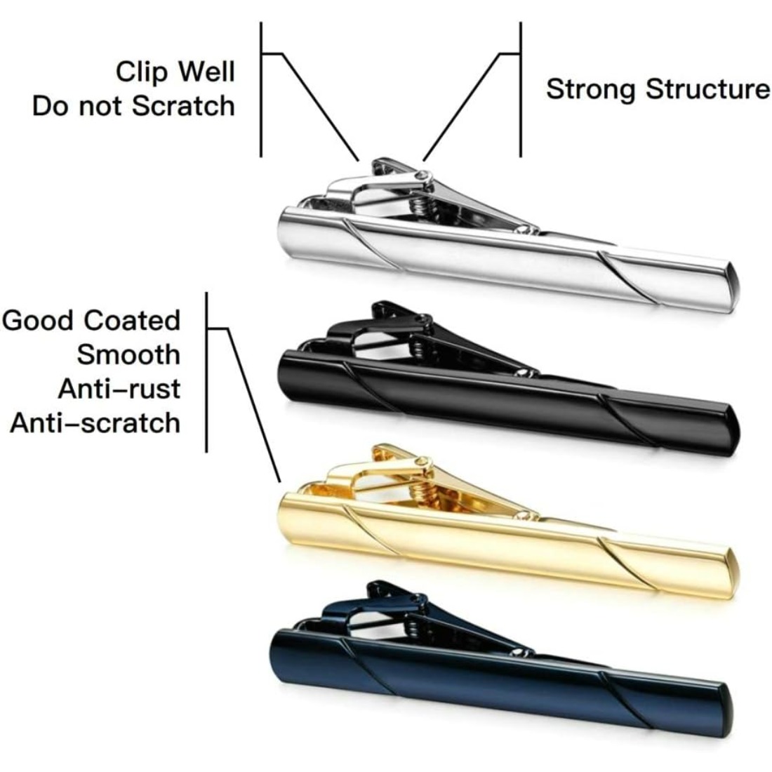 Father's Day gift Men's Tie Cl - огляд і ціна Tie Bar Set Gift