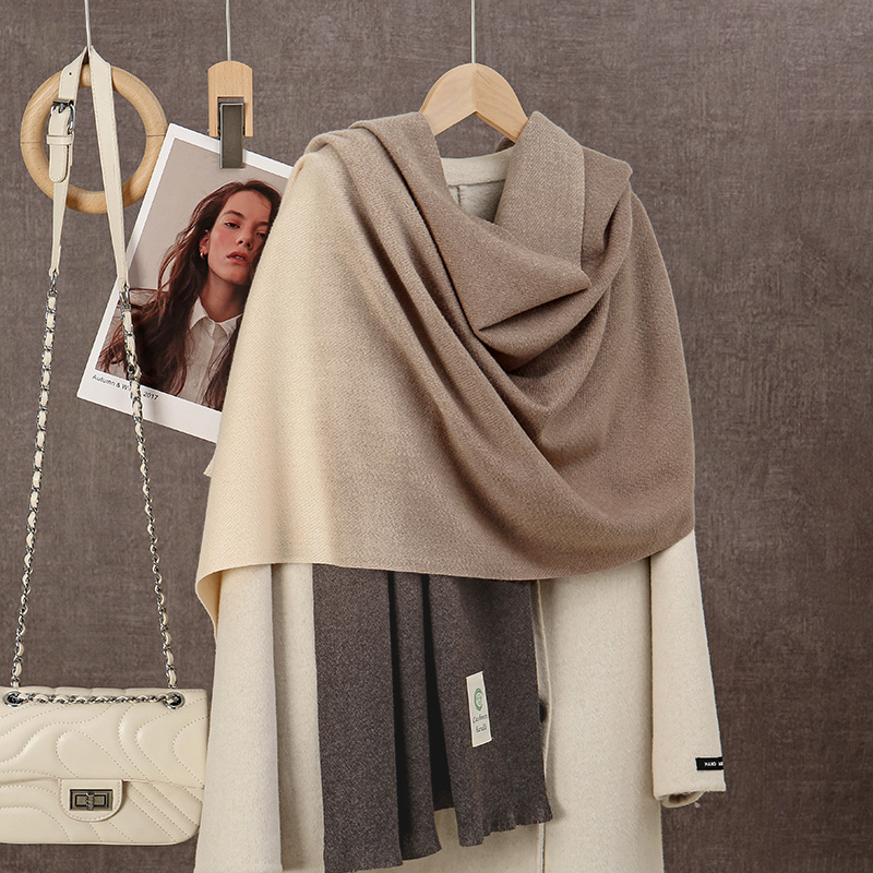 New 2024 Gradient Cashmere Sca - огляд і ціна Woven Scarf Blanket