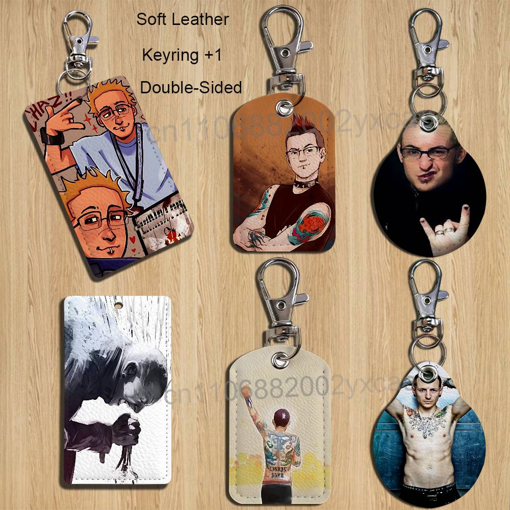Fan art design Chester Benning - огляд і ціна Lanyard Badge Holder