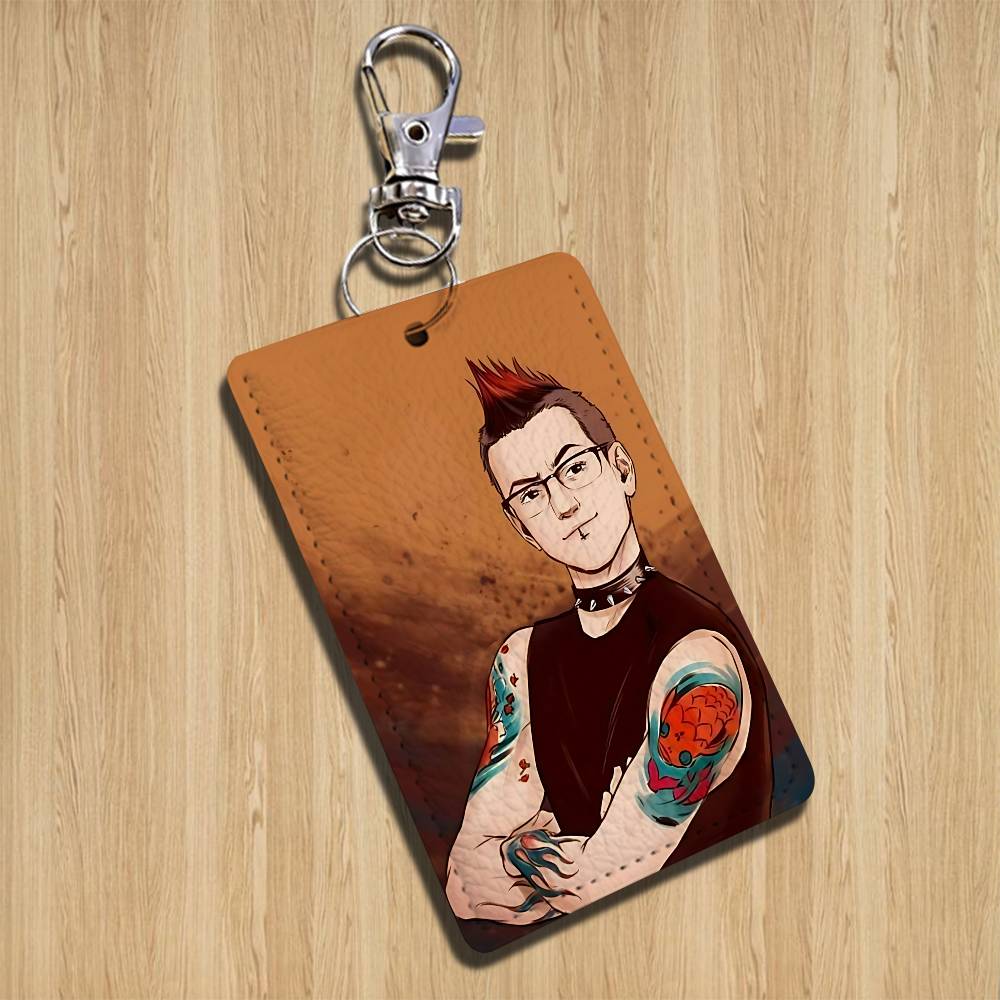 Fan art design Chester Benning - огляд і ціна Lanyard Badge Holder