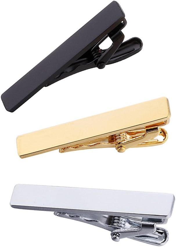 Men's Skinny Tie Clip Set 3 To - огляд і ціна Tie Clip Silver
