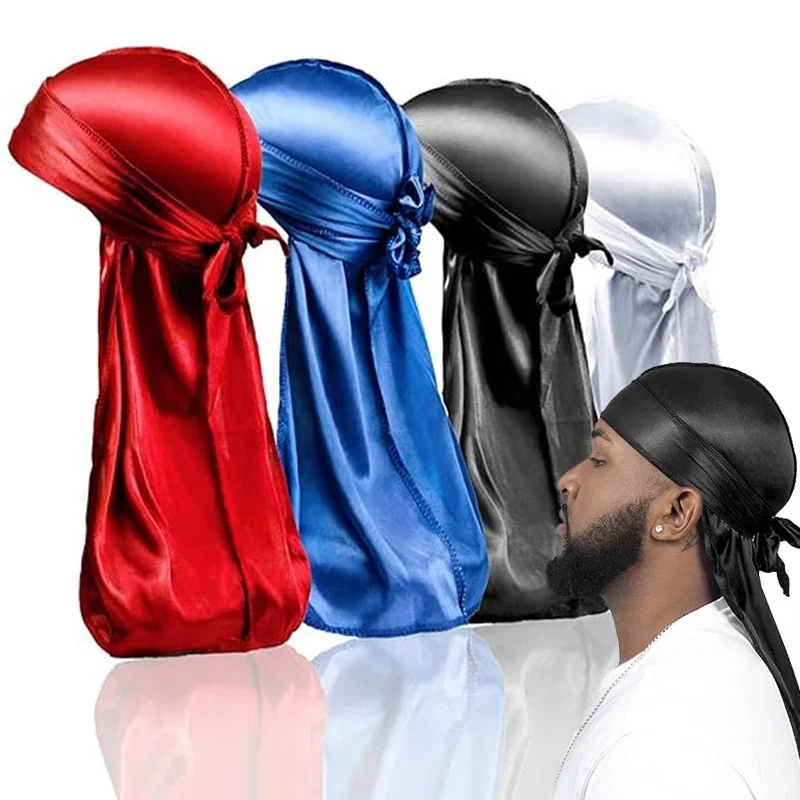New silk Durag Bandana Turban  - огляд і ціна Bandana Doo Rag