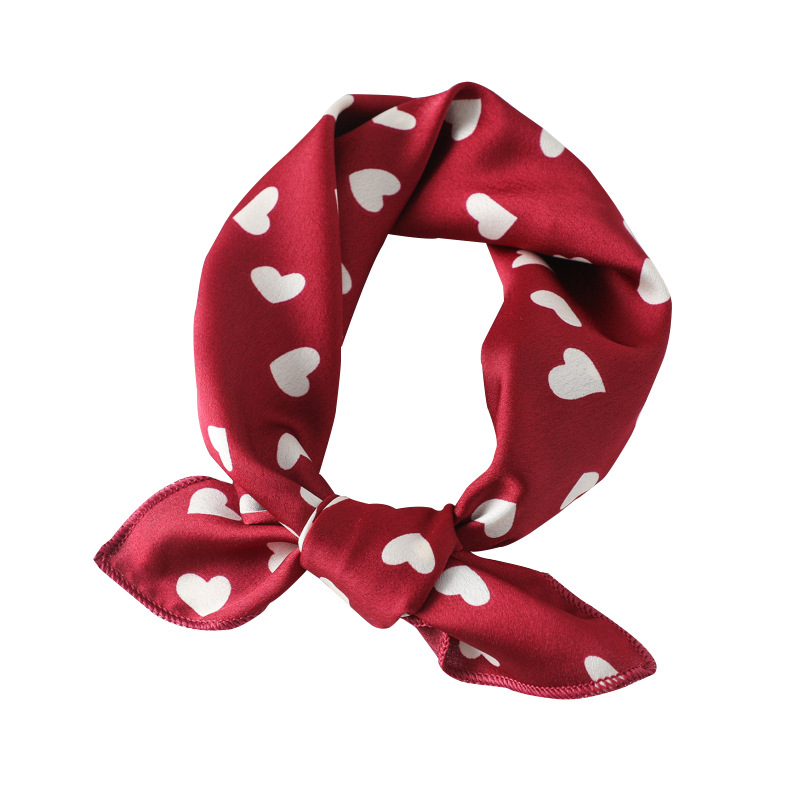 Women scarf  50*50cm Square Sk - огляд і ціна Silk Tie Striped