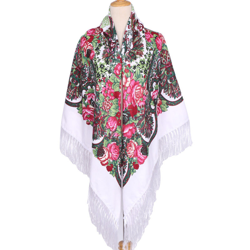 160*160cm Ethnic Large Square  - огляд і ціна Woven Scarf Blanket