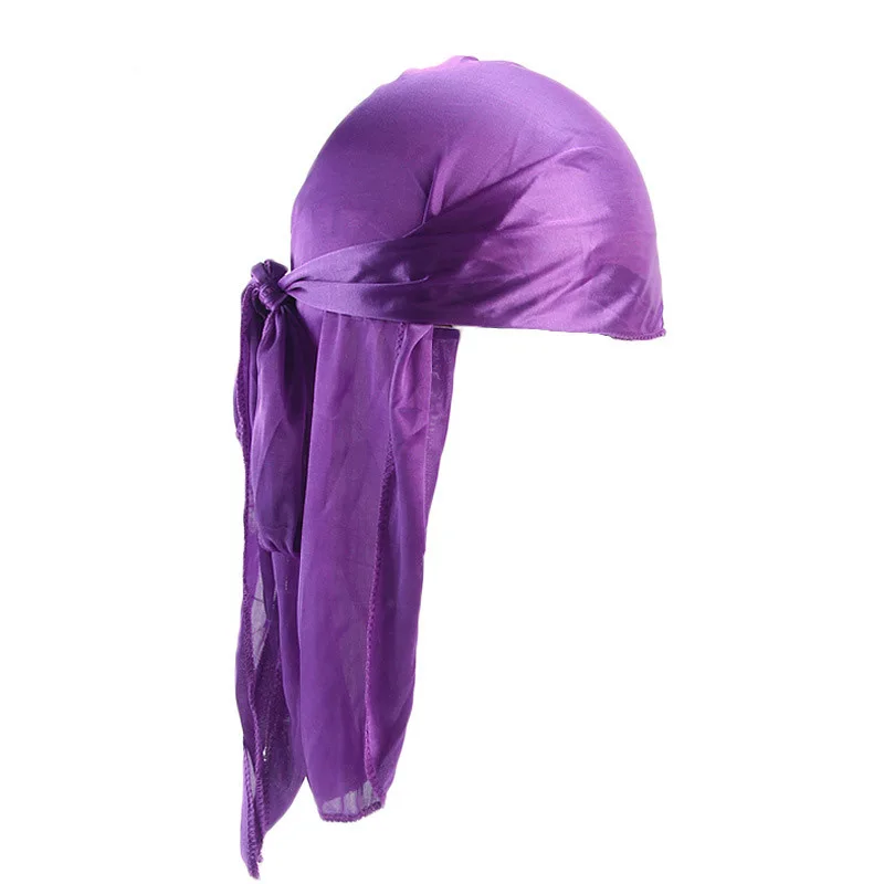 5Pcs Silk Durag Bandana Turban - огляд і ціна Bandana Doo Rag