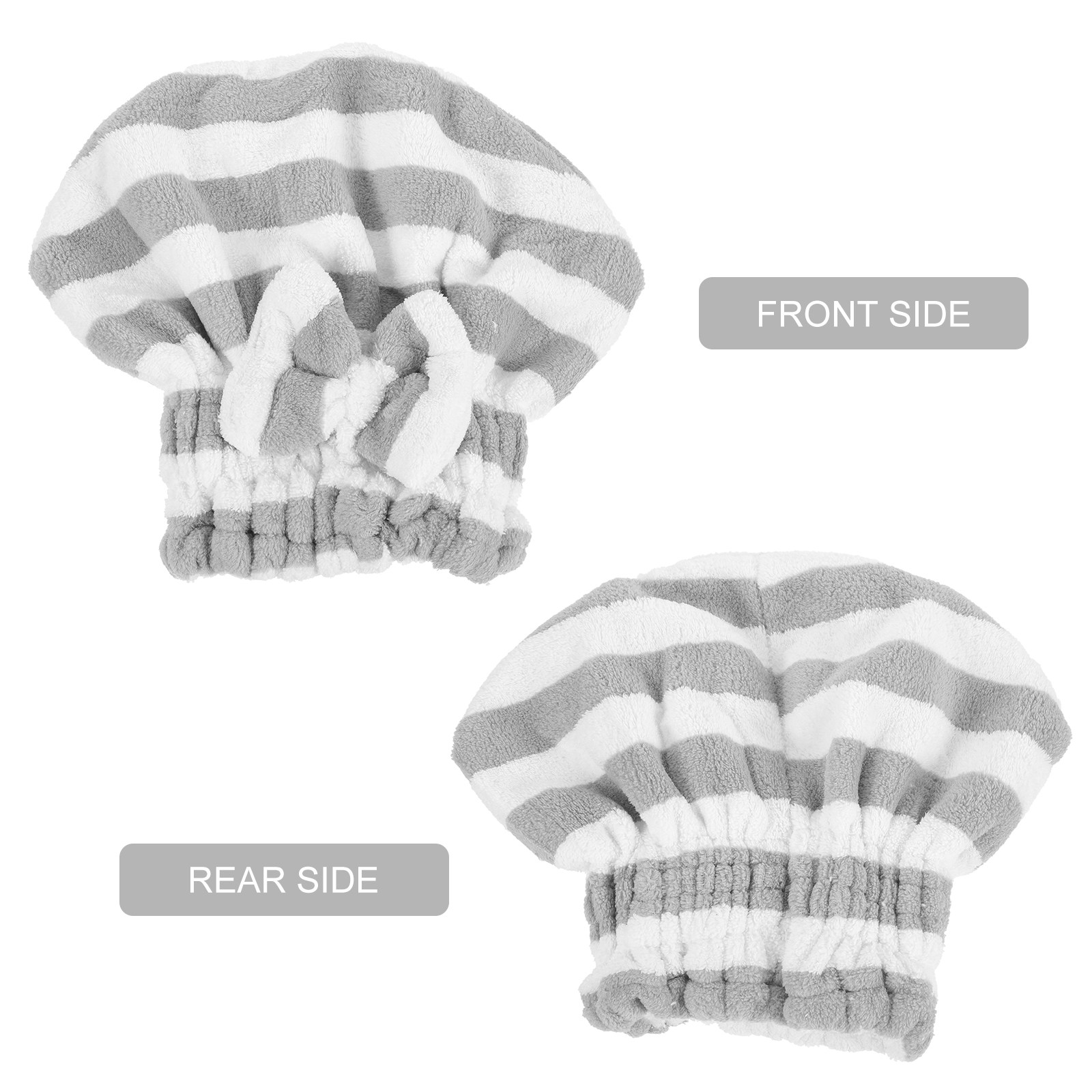 2Pcs Hair Drying Turban Cap Ab - огляд і ціна Head Wrap Turban