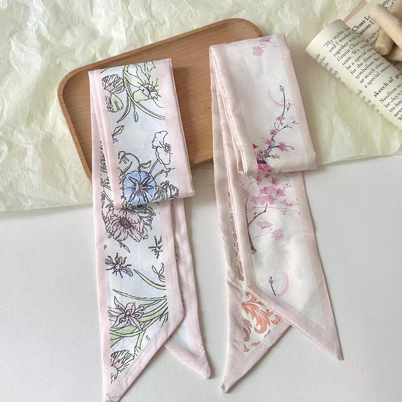 Fashion Women Silk Satin Skinn - огляд і ціна Silk Neck Scarf