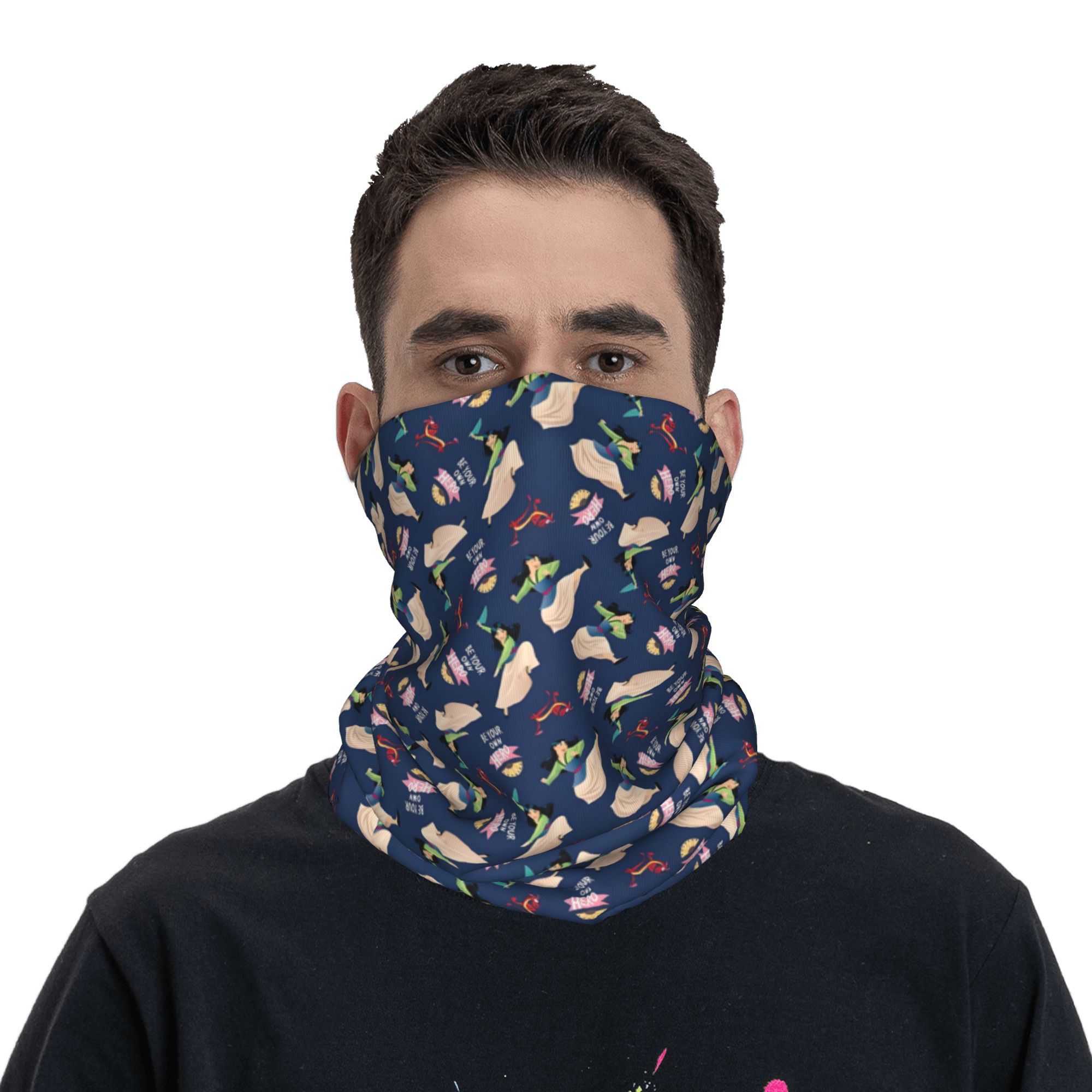 Custom Kawaii M-Mulan M-Mushu  - огляд і ціна Neck Warmer Tube