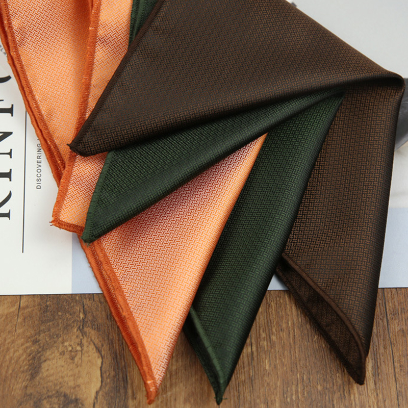 24cm Classic Solid Color White - огляд і ціна Pocket Square Set