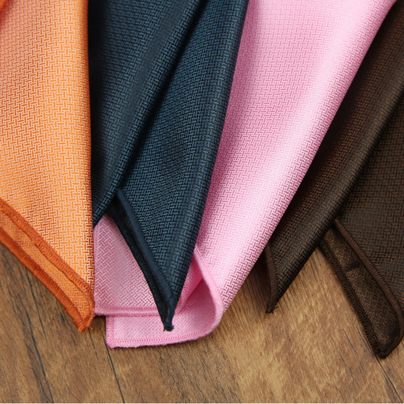 24cm Classic Solid Color White - огляд і ціна Pocket Square Set
