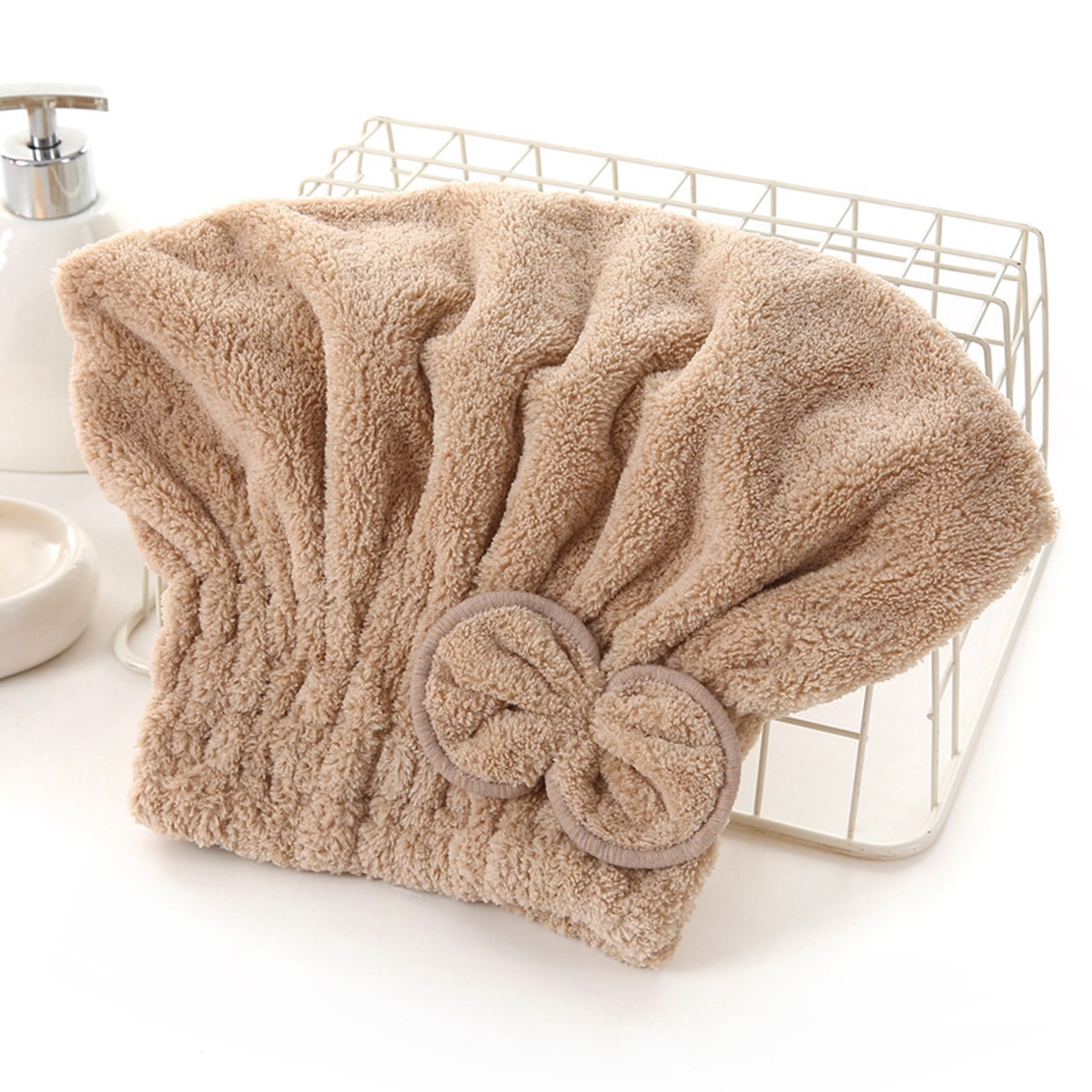 1Pc Microfiber Hair Drying Tow - огляд і ціна Head Wrap Turban