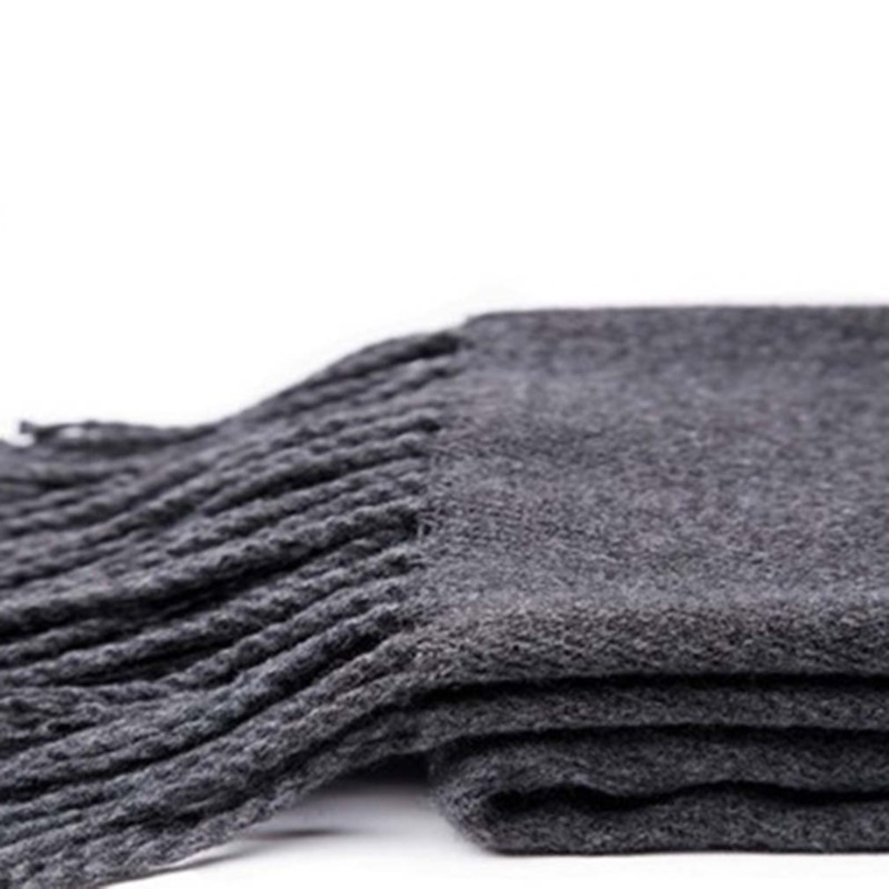 Autumn And Winter Solid Color  - огляд і ціна Muffler Men Wool