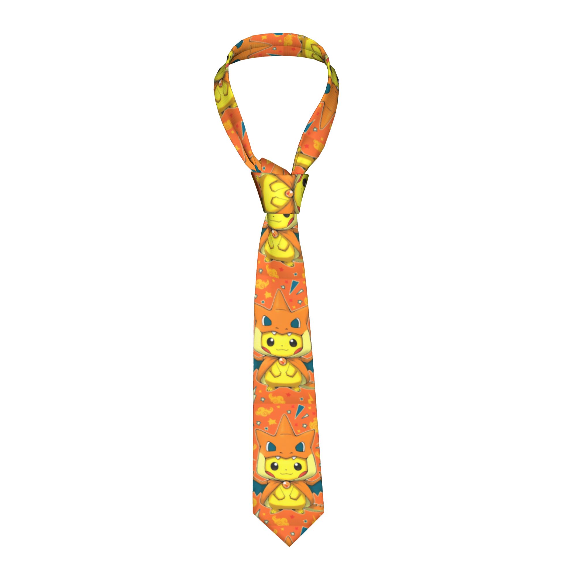 Cute Cartoon Manga Pokemoned N - огляд і ціна Skinny Tie Men