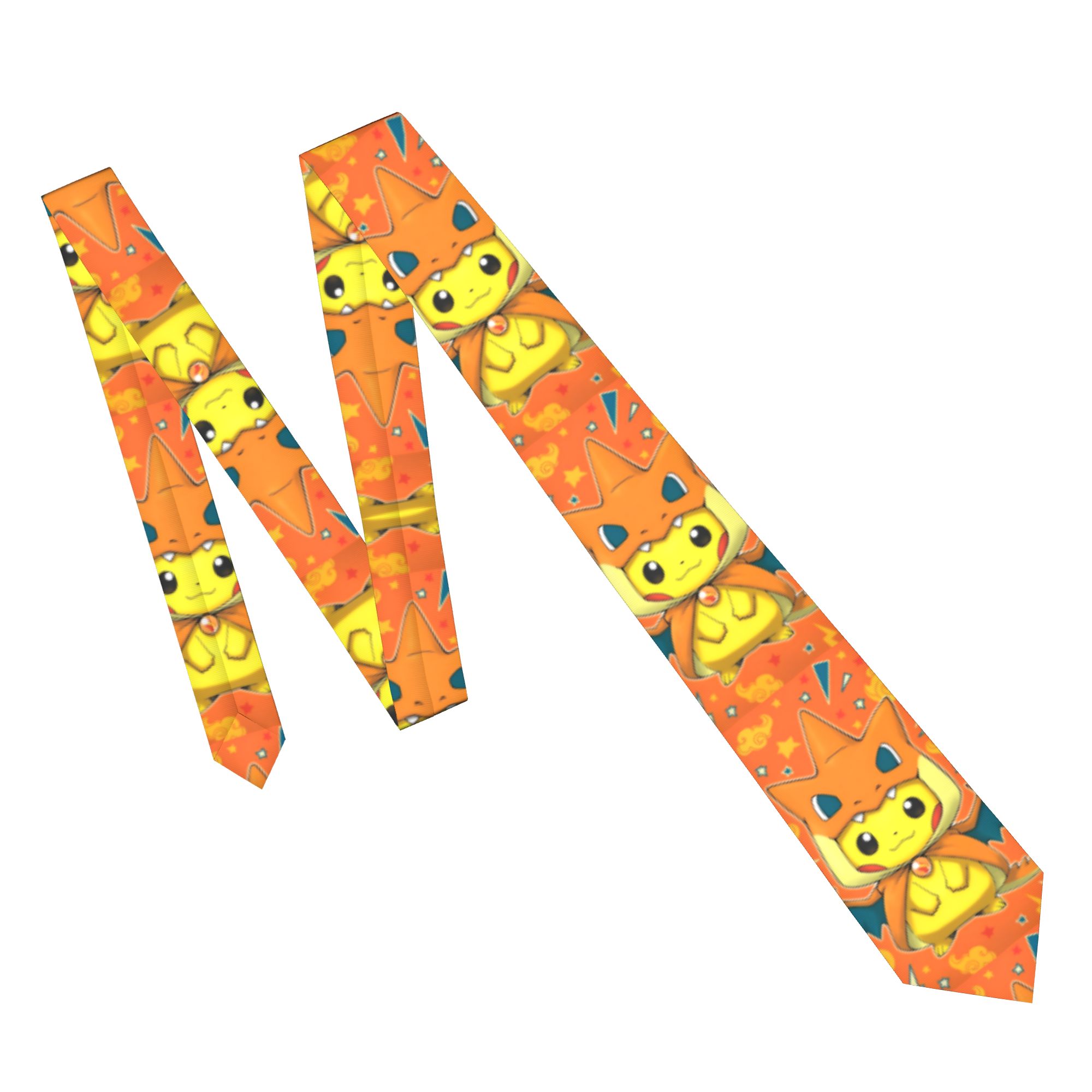 Cute Cartoon Manga Pokemoned N - огляд і ціна Skinny Tie Men