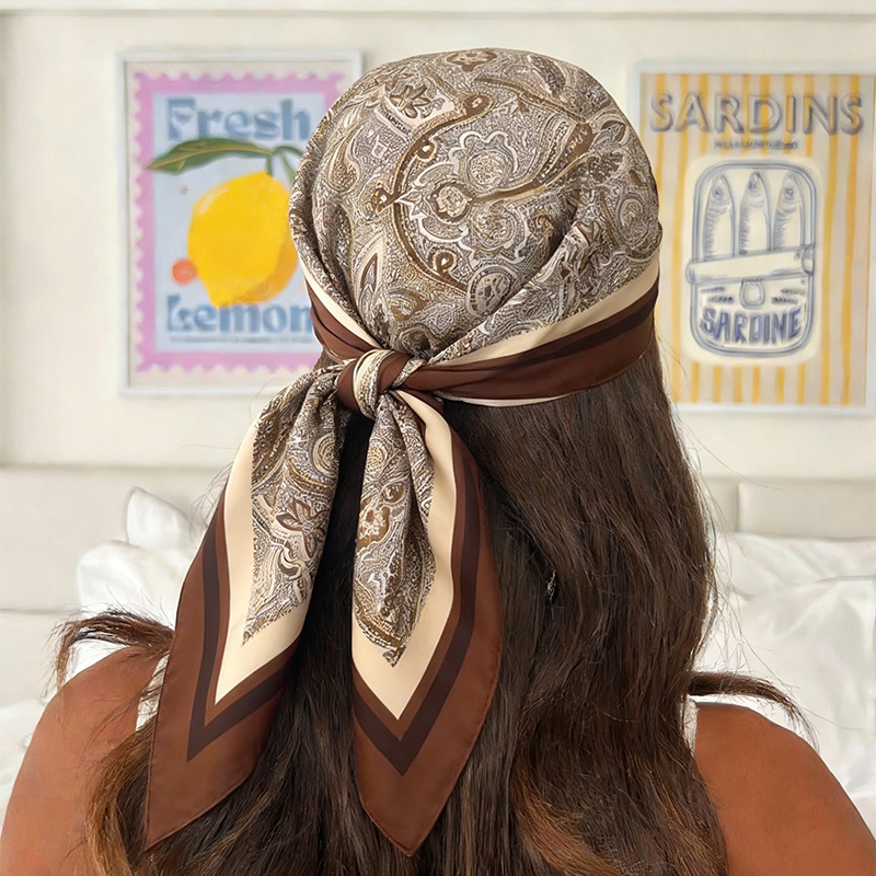 Luxury Women Silk Square Scarf - огляд і ціна Scarf Silk Square