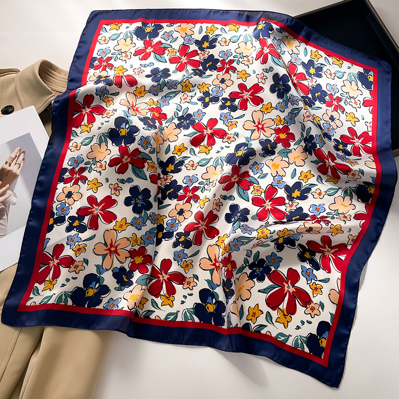 Luxury Square Scarf For Women  - огляд і ціна Scarf Silk Square