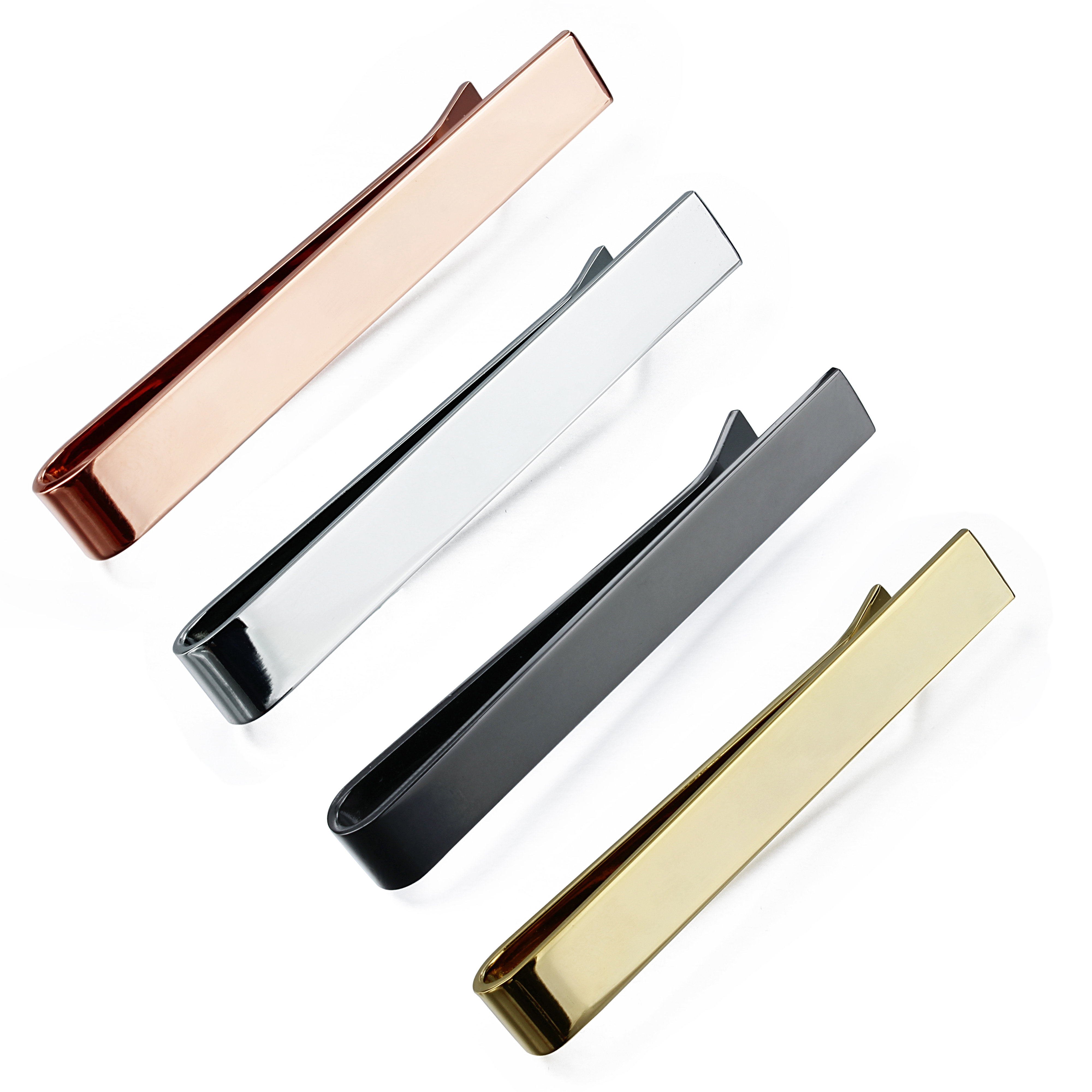 HAWSON 2 in shiny and brushTie - огляд і ціна Tie Bar Set Gift