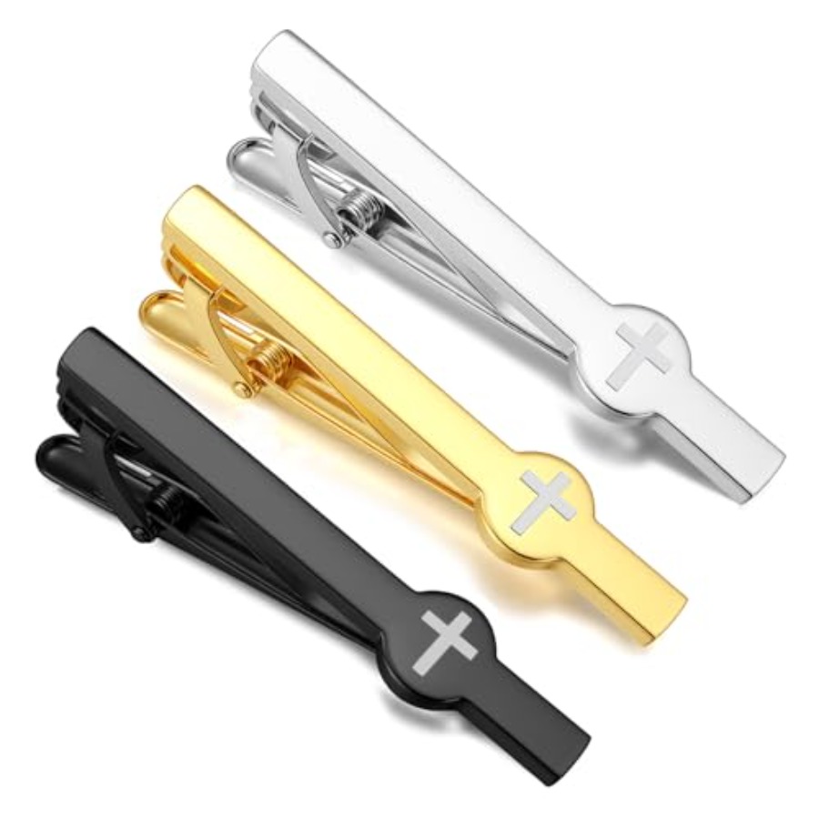 Tie Clips for Men 3Pcs Tie Bar - огляд і ціна Tie Bar Set Gift