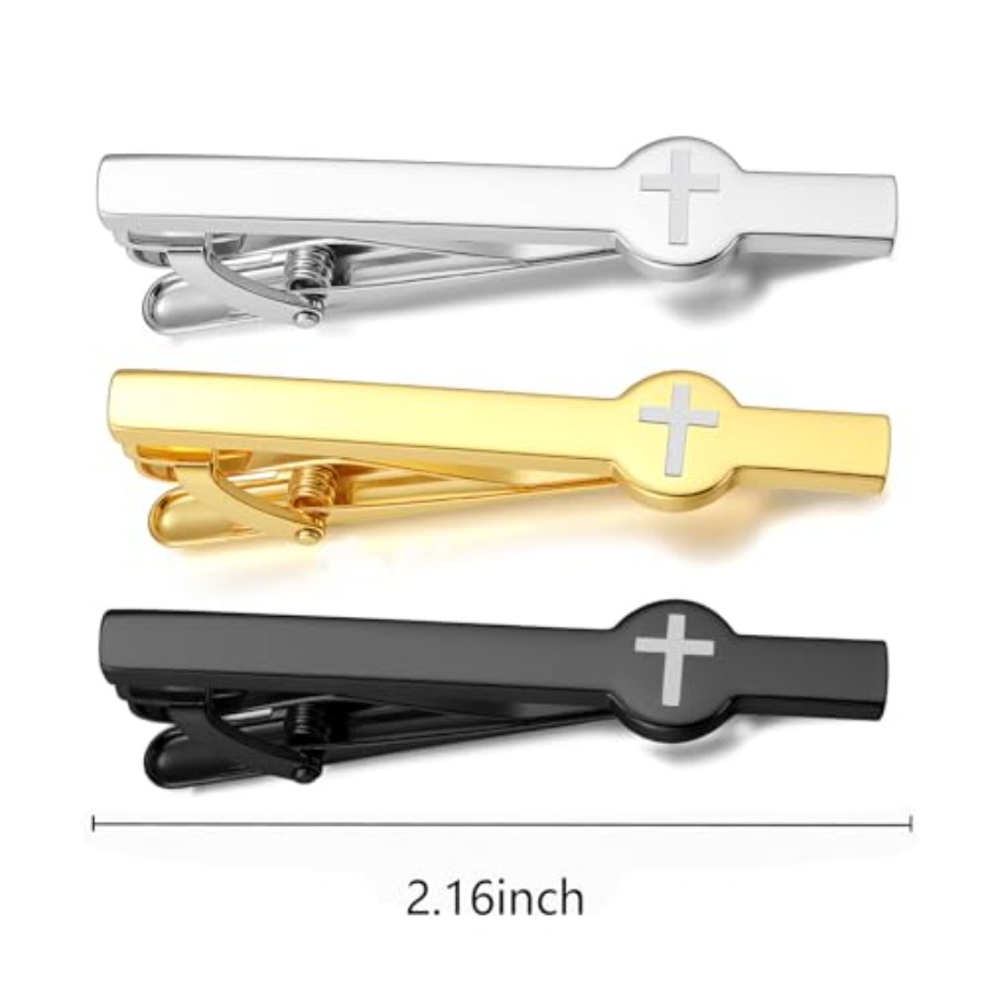 Tie Clips for Men 3Pcs Tie Bar - огляд і ціна Tie Bar Set Gift