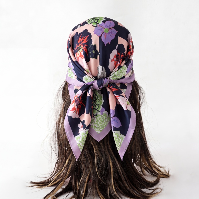 Print Silk Scarf Fashion Turba - огляд і ціна Scarf Silk Square