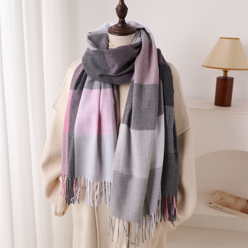 200*64cm New Fashion Cashmere  - огляд і ціна Woven Scarf Blanket