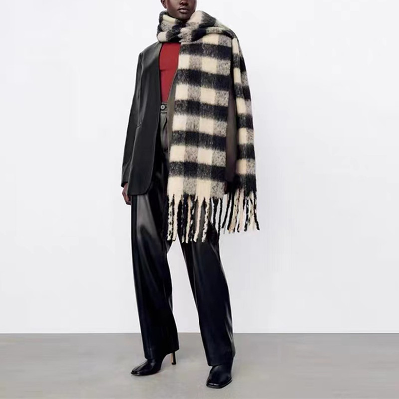 Thick Tassel Scarf Shawl Women - огляд і ціна Pashmina Wrap Large