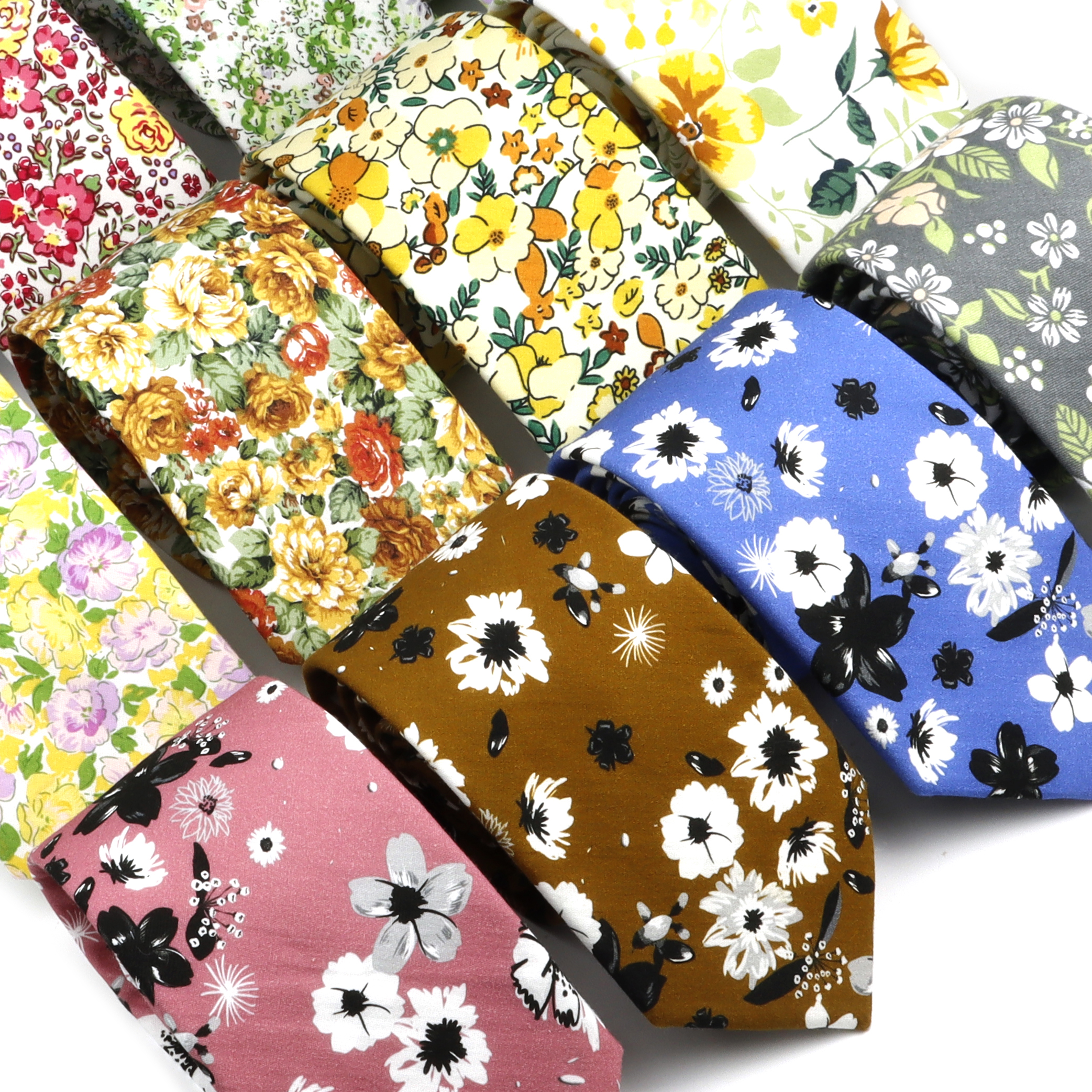 New Elegant Floral Tie For Men - огляд і ціна Skinny Tie Men
