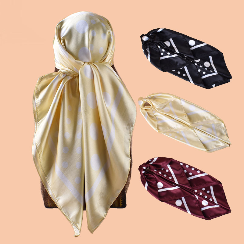 1pc Gradient Paisley Print Sat - огляд і ціна Scarf Silk Square