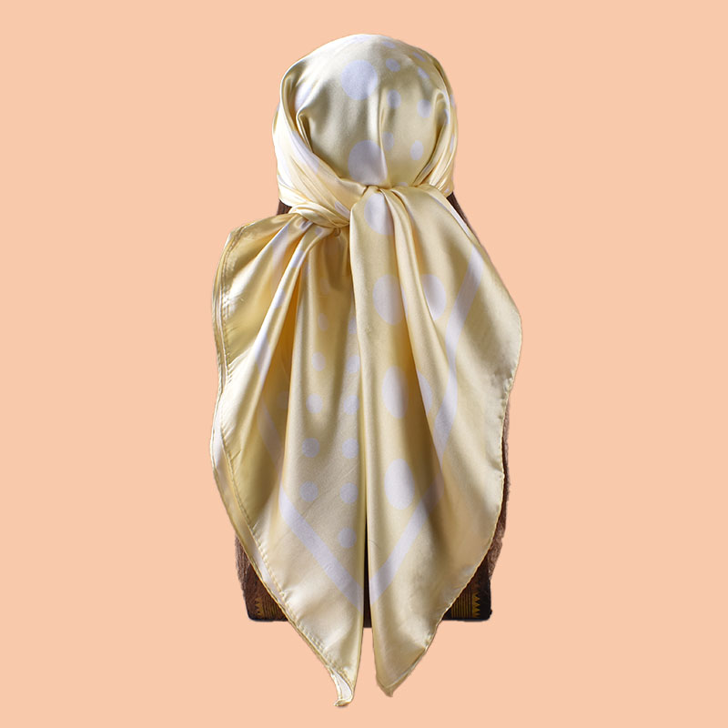 1pc Gradient Paisley Print Sat - огляд і ціна Scarf Silk Square