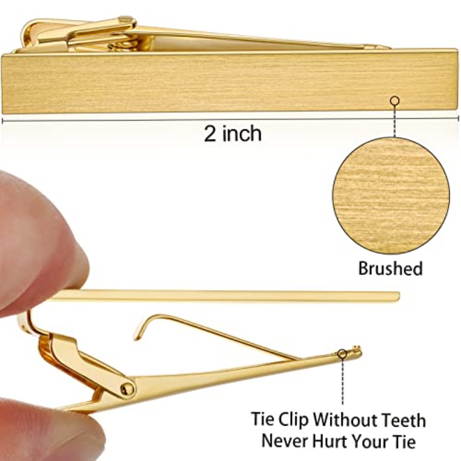 HAWSON 2 inch Tie Clip for Men - огляд і ціна Tie Bar Set Gift